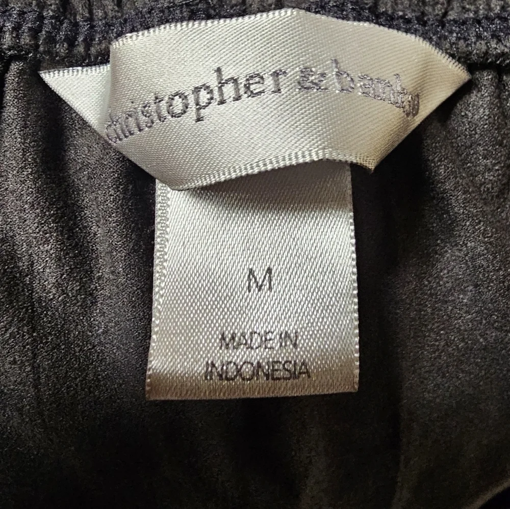 Christopher And Banks Travelers Soft Tiered Ruffled Hem Midi Skirt Size M